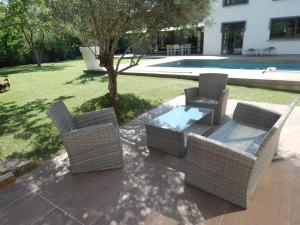 Villas Villa contemporaine proche de Montpellier : photos des chambres