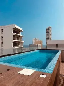 Dept Nuevo 4pers- Alberca- 3 cdr Playa - 博卡德尔里奥