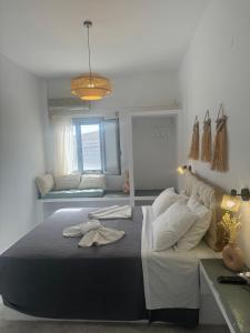 Double Room with Balcony room in Akti Rooms And Studios