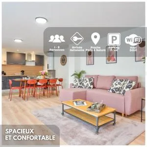 Le Gabriel - Maison spacieuse et calme près de Paris - 弗朗孔维勒