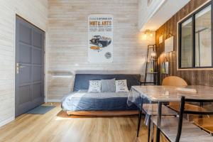 Appartements Atlantic Selection - Studio Adishatz - Au coeur de Capbreton : photos des chambres