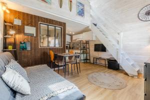 Appartements Atlantic Selection - Studio Adishatz - Au coeur de Capbreton : photos des chambres