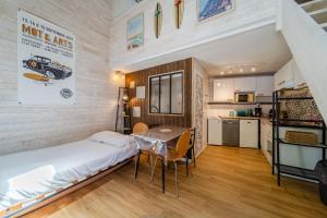 Appartements Atlantic Selection - Studio Adishatz - Au coeur de Capbreton : photos des chambres