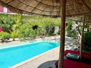 Maisons de vacances chateau - Le panoramique avec piscine : photos des chambres