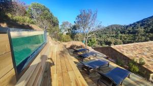 Maisons de vacances Bergerie coasina avec piscine et vue mer : photos des chambres