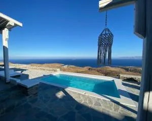 Villa with infinity pool and exceptional sea view - Flampouria