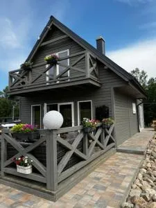 Domek na Kaszubach z sauną i jacuzzi - Lewinko