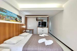 Apartamento Beira Mar centro Pipa com Piscina vista mar completo