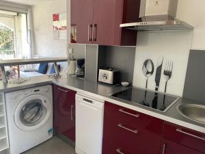 Appartement cosy proche mer avec piscine et tennis à Argelès sur Mer - FR-1-309-458