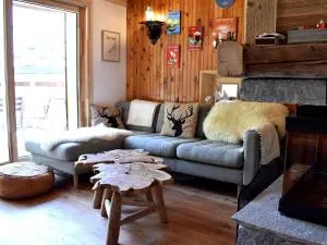 Chalet 5 pièces pour 12 pers. avec cheminée et animaux acceptés - FR-1-180-616 - Chandon