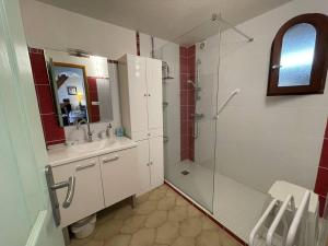 Pavillon T3 avec Mezzanine, Garage, Clim, Terrasse, Piscine, 400m Plage - Saint Cyprien - FR-1-106-103