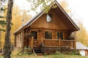 Beautiful Alaskan Log Cabin on Wooded Lot - Willow