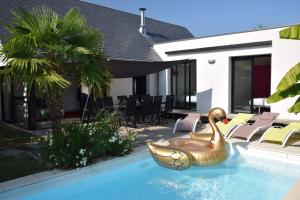 Maisons de vacances Villa plage piscine chauffee : photos des chambres