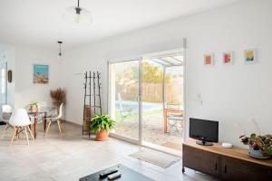 Maisons de vacances sublime appart terrasse piscine privee jardin : photos des chambres