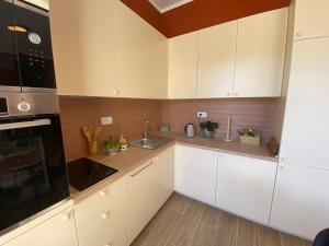 Terracotta gate to Kotor bay