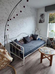 Maisons de vacances Maison jardin calme : photos des chambres