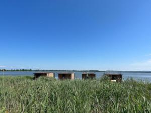 Houseboat by Lake Jamno with Rooftop Terrace