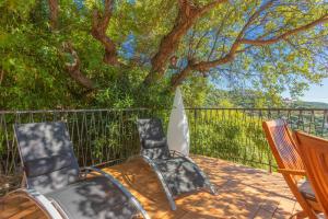 Appartements Vue mer dans les collines Cavalaire : photos des chambres