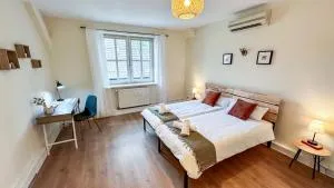 Innenstadt 2-Zi mit Küche, WIFI, Schreibtisch - Husum