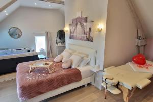 Le Cocon chambre avec Jacuzzi privatif Normandie