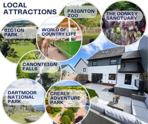 Coastal 5-Bedroom House in Devon with a Hot Tub