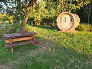Campings Les cabanes du veau : photos des chambres
