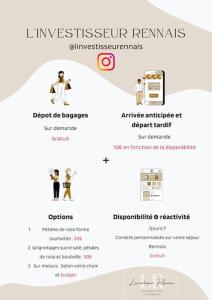 Appartements La Vie en Rose - Rennes & Gare : photos des chambres