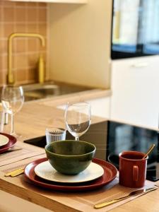 Appartements La Vie en Rose - Rennes & Gare : photos des chambres