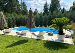 Piękny dom nad jeziorem Zegrzyńskim z basenem - 3 sypialnie - 亚赫兰卡