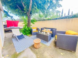 Maisons de vacances Maisonnette avec exterieur avec parking : photos des chambres