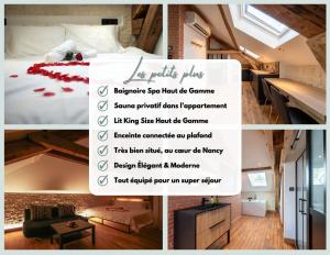 Appartements Evasion chic, spa et sauna sous les toits : photos des chambres