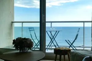 Appartement vue imprenable sur la baie des Sables - 4 personnes - La Rudelière