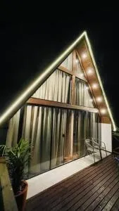 Chalé das montanhas gravatal chalé luz da lua - 图巴朗