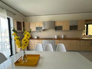 Spacious airy penthouse near Bugibba square