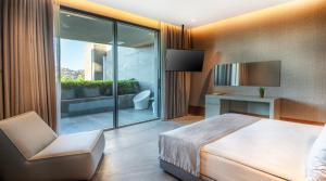 Quadruple Room with Sea View room in Arts Hotel Yalikavak Bodrum