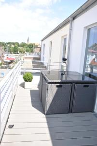 Ferienwohnung "JungfernEcke" mit Sauna, Hafenspitze Quartier