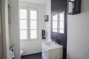 Appartements -HANNAH- Joli cocon avec vue sur la ville-close : photos des chambres
