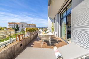 Appartements LE BOREAL penthouse avec terrasse et vue panoramique spectaculaire sur la ville : photos des chambres