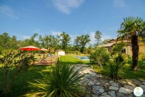 Villa avec Piscine Parentis en Born 13 personnes