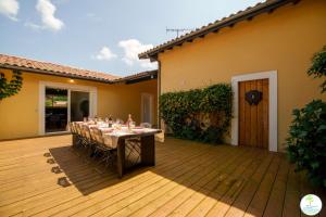 Villa avec Piscine Parentis en Born 13 personnes