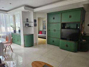 Leme de frente para o mar na Quadra Gourmet da Atlântica