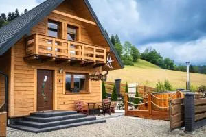 Domek całoroczny z widokiem na jezioro Solińskie Zawóz - Rajskie Sakowczyk