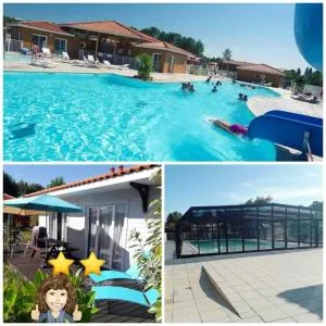 Chalet dans résidence de vacances, 3 chambres, piscines, jacuzzi, au bord du lac - 波讷地区帕朗提 Chalet dans résidence de vacances, 3 chambres, piscines, jacuzzi, au bord du lac - 波讷地区帕朗提