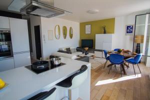 Appartements -Zely- Elegant T3 au coeur de Concarneau : photos des chambres