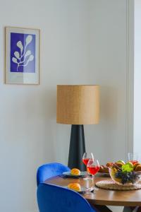 Appartements -Zely- Elegant T3 au coeur de Concarneau : photos des chambres