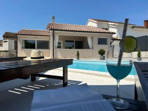 Holiday house Diva with a pool