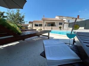 Holiday house Diva with a pool
