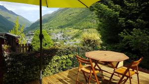 Le chalet de Luz avec terrasse & vue sur la vallée