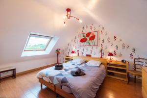 Maisons de vacances Chez Papitou - Escapade Familiale en Bretagne : photos des chambres
