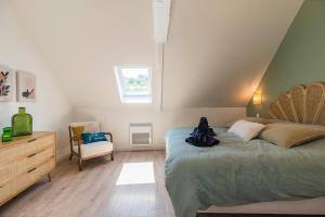 Maisons de vacances Charmante maison neuve avec terrasse Port du Legue : photos des chambres